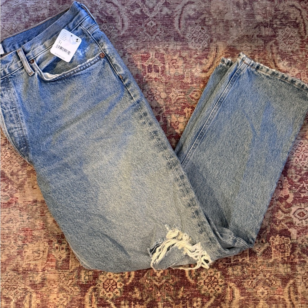 AGOLDE high rise tapered Wander Jeans NWT